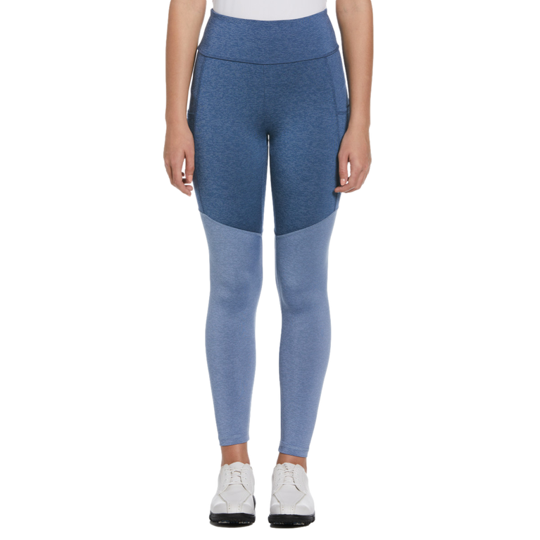 Tonal Blocked Space-Dye 24&quot; Legging