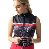 Sportif Dot Collection: Elisabet Dot Print Sleeveless Top