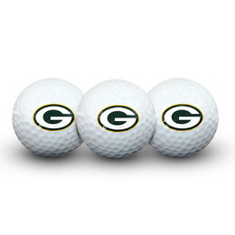 Team Effort Green Bay Packers Golf Ball 3 Pack