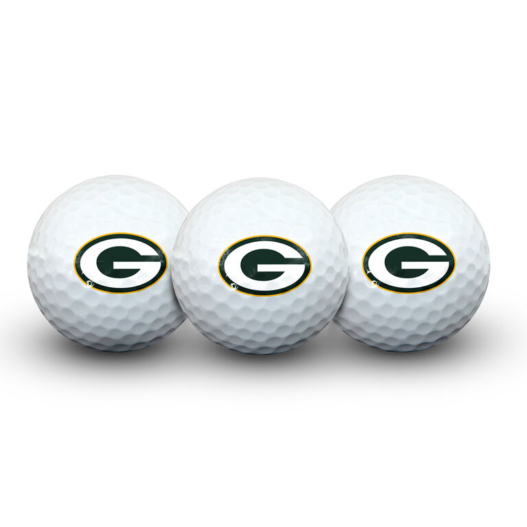 Team Effort Green Bay Golf Balls - 3 Pack
