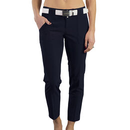 Belted 28&quot; Cropped Pant