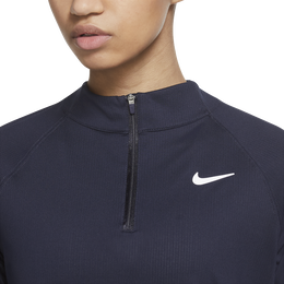NikeCourt Dri-FIT Victory Long-Sleeve Quarter Zip Tennis Top