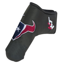 Team Effort Houston Texans Black Blade Putter Cover