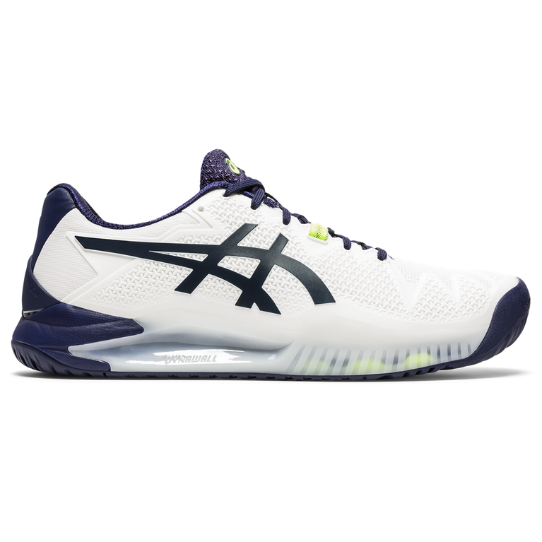 melted socks Annotate Asics Men's Gel Resolution 8 Tennis Shoe - White/Navy | PGA TOUR Superstore