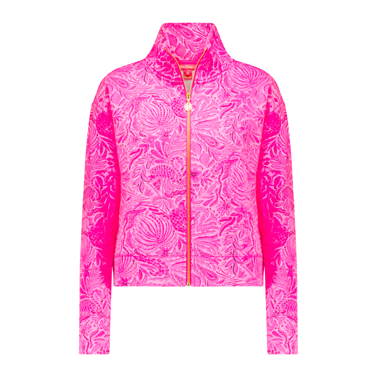 Lilly pulitzer shop full zip jacket