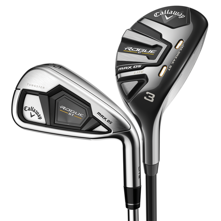 Callaway Rogue ST MAX OS Lite Women's Combo Set Irons w/ Graphite