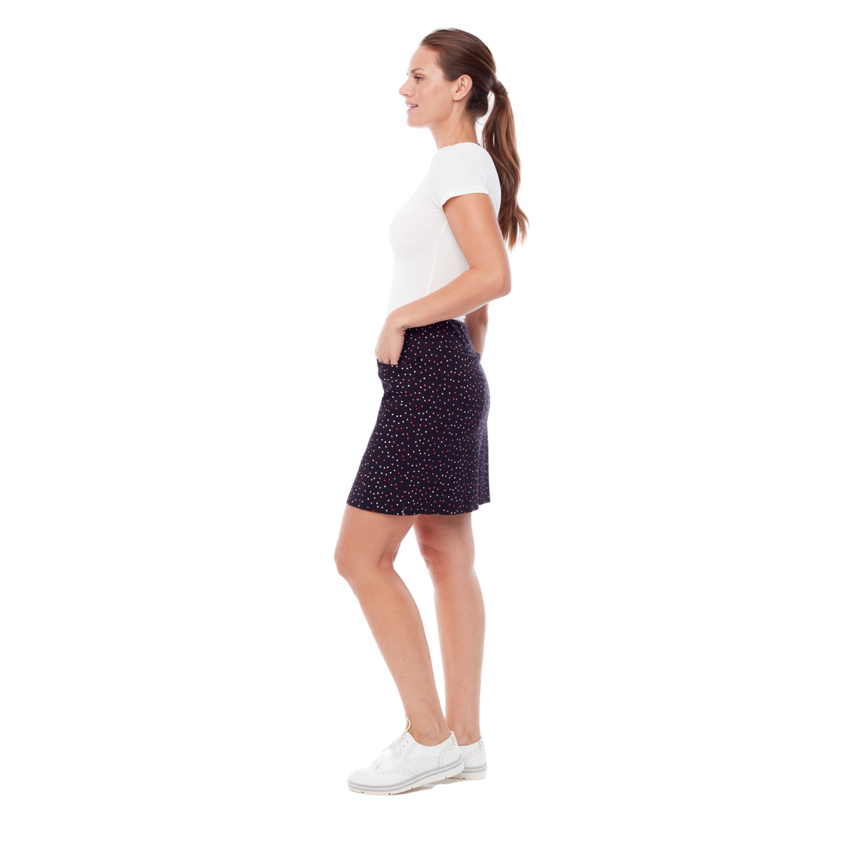 Swing Control Polka Dot 17" PullOn Skort PGA TOUR Superstore