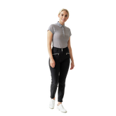Irregular Check Collection: Fay Mesh Short Sleeve Polo Shirt