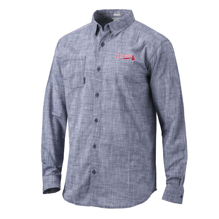 atlanta braves golf shirt