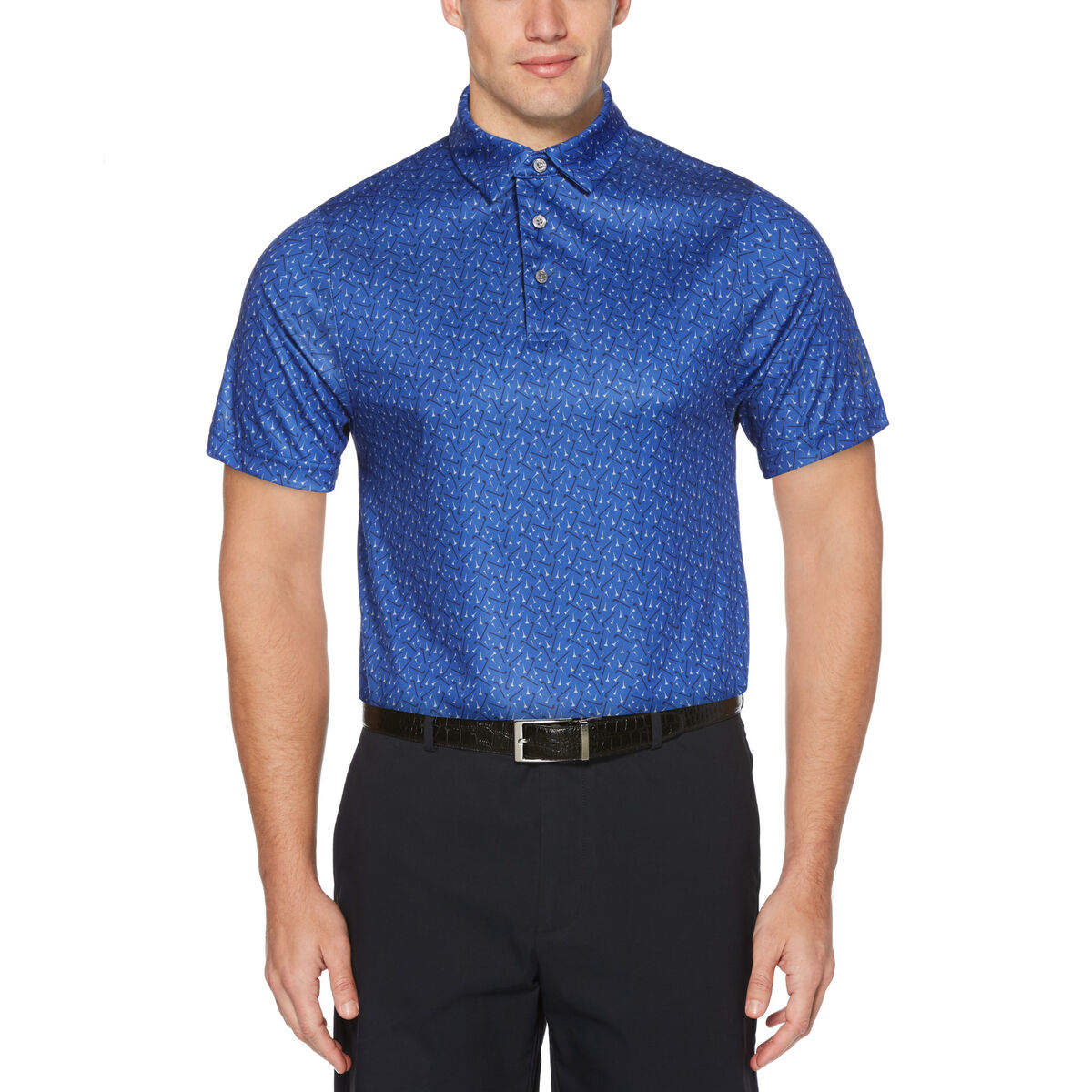PGA TOUR MultiColor Conversation Short Sleeve Golf Polo Shirt PGA