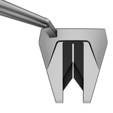 Alternate View 2 of Exotics Wingman 703 Putter