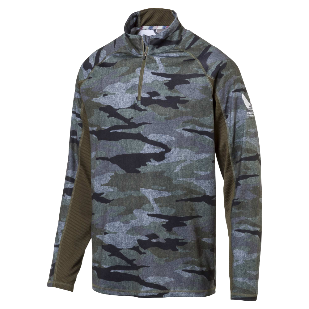 puma volition camo polo