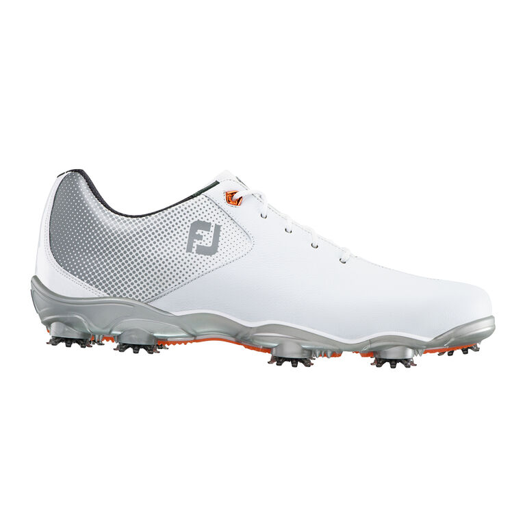 FootJoy D.N.A. Helix Men's Golf Shoe - White/Silver | PGA TOUR Superstore