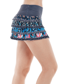 Alternate View 1 of Keepin&#39; It Rio Pleated 12&quot; Skirt