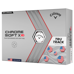 Chrome Soft X LS USA TruTrack Golf Ball