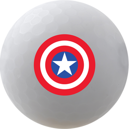 Marvel Captain America 4 Ball Pack