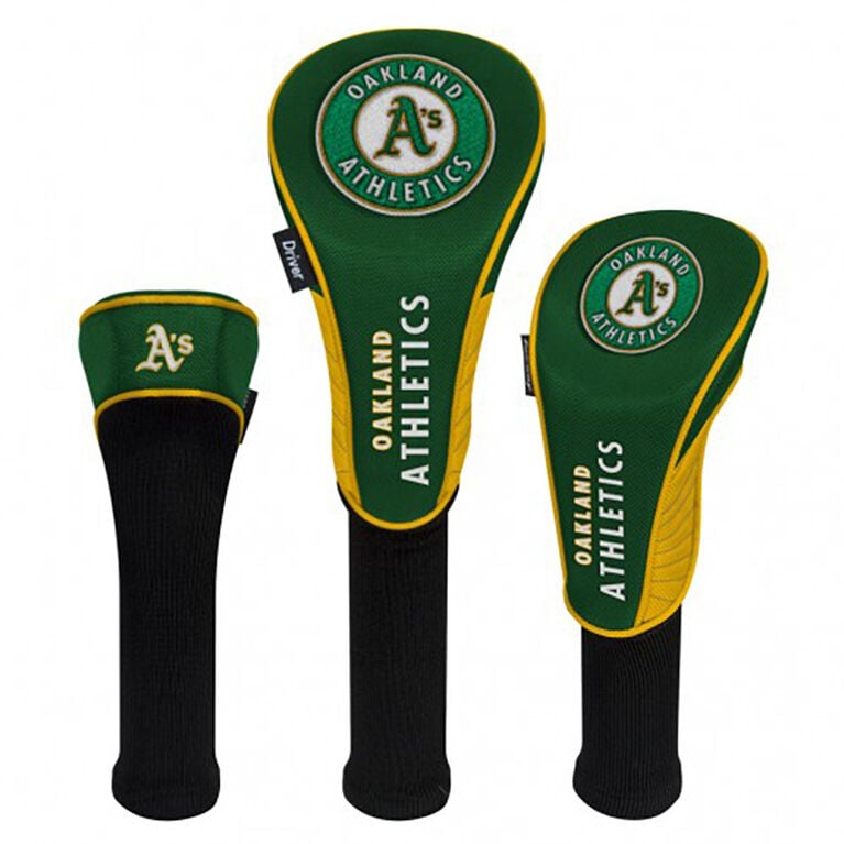 Oakland A&#39;s Set of 3 Headcovers