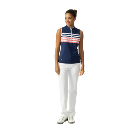 Anja Striped Sleeveless Top