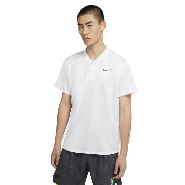NikeCourt DriFIT Men's Tonal Striped Tennis Shirt PGA TOUR Superstore