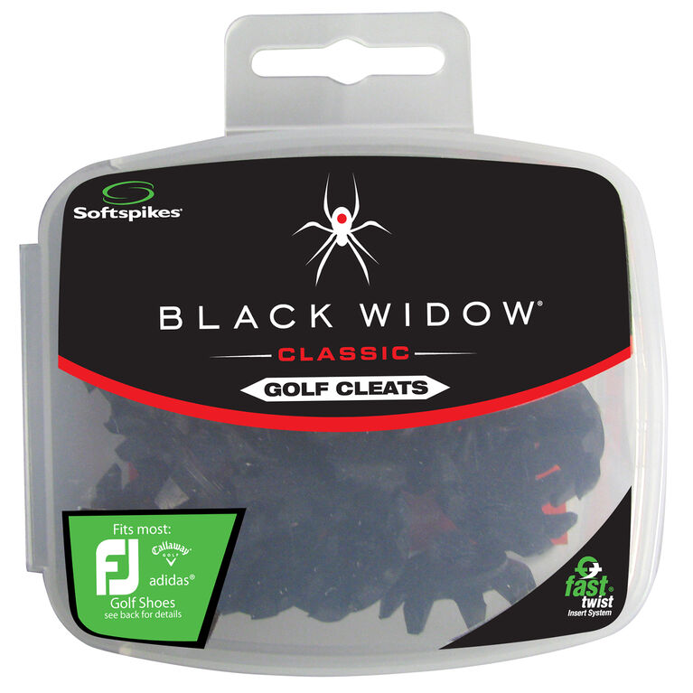 Black Widow Fast Twist Spikes by Softspikes: Softspikes Golf Shoe  Accessories | PGA TOUR Superstore