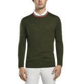 Striped Ringer Crewneck Sweater