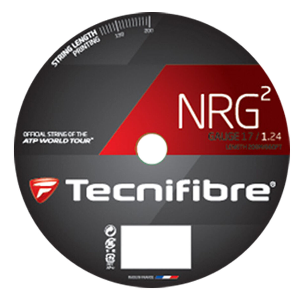 Tecnifibre Nrg2 17 Gauge String Reel Natural Pga Tour