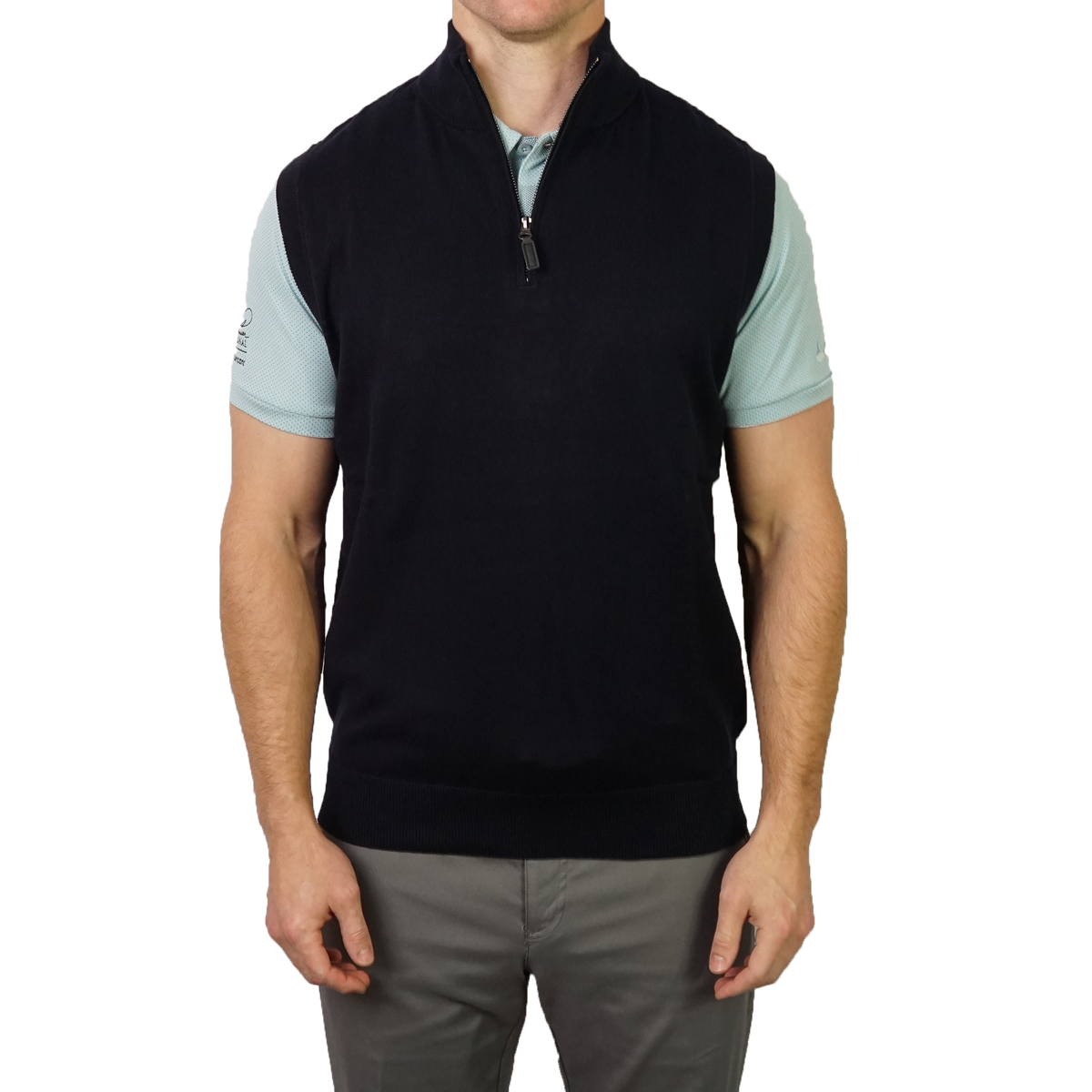 Divots Fine Gauge Sweater Vest PGA TOUR Superstore
