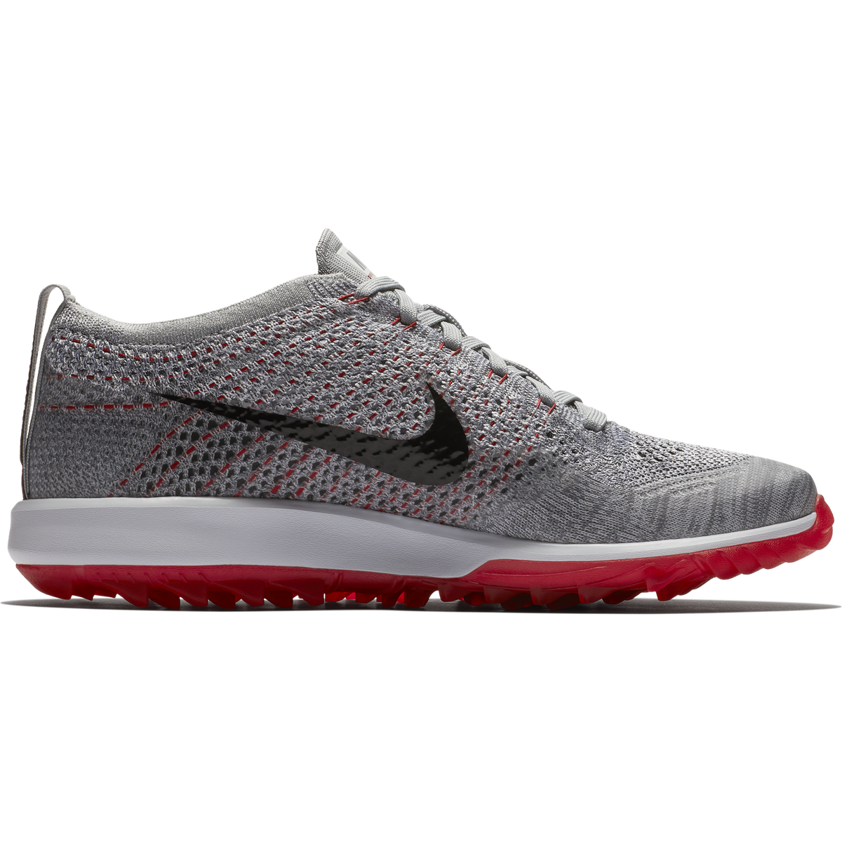 Nike Flyknit Racer G Men's Golf Shoe White/Grey PGA TOUR Superstore