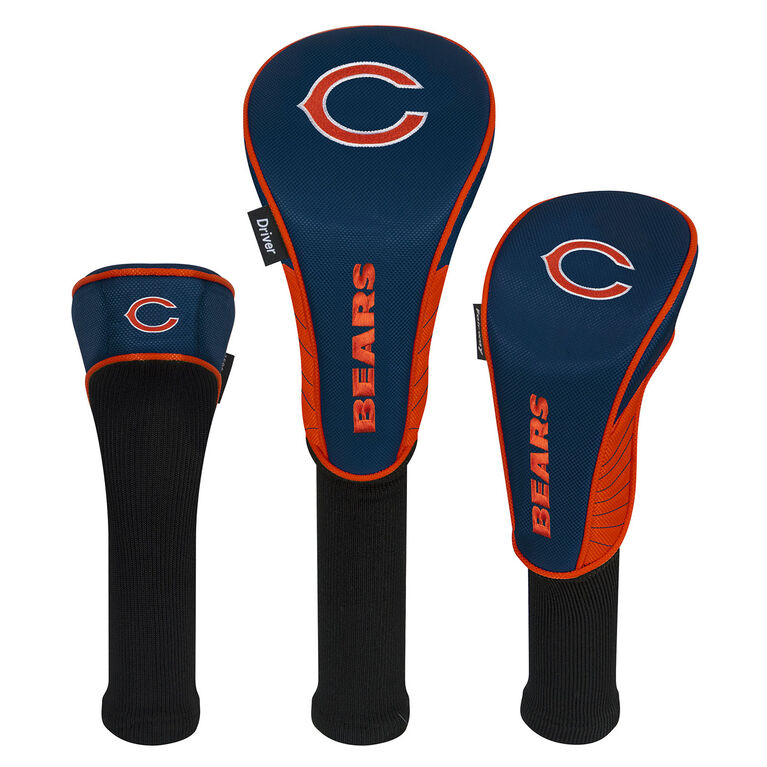 Team Effort Chicago Bears Set of 3 Headcovers