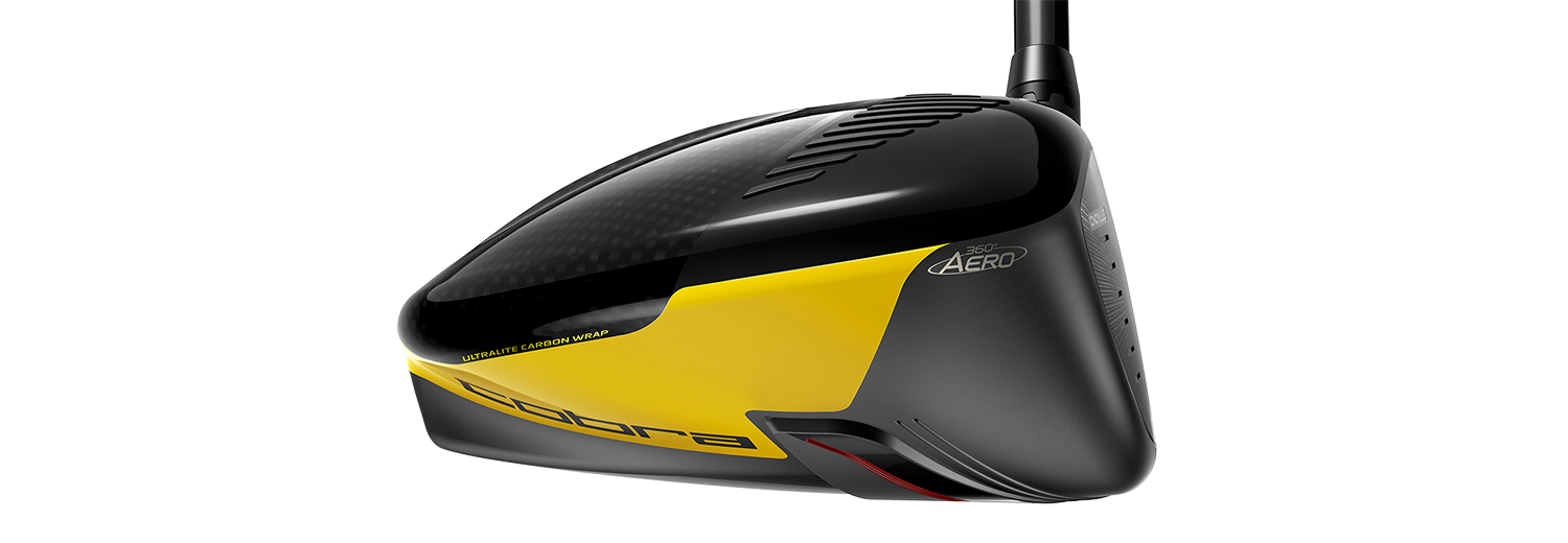 cobra king f9 driver aerodynamics view