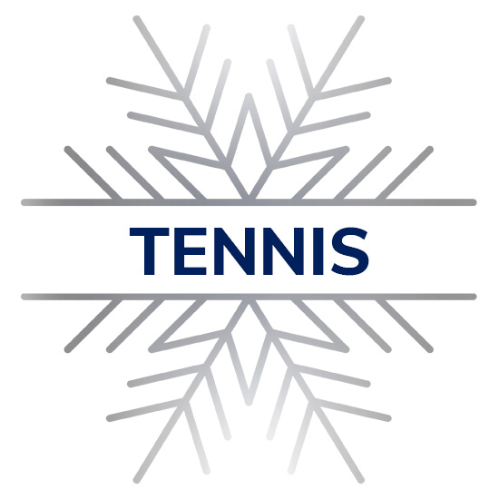 Tennis & Pickleball Snowflake Graphic