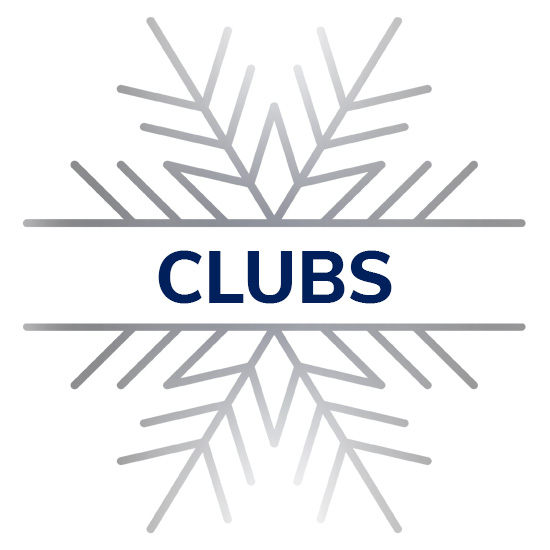 Clubs Snowflake Graphic