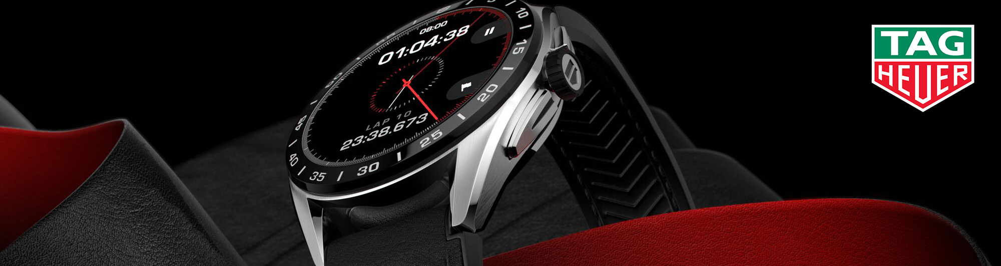 Tag Heuer Connected e4 Smartwatches Landing Banner