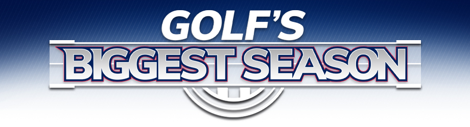 Golf's Biggest Season Landing Page Banner