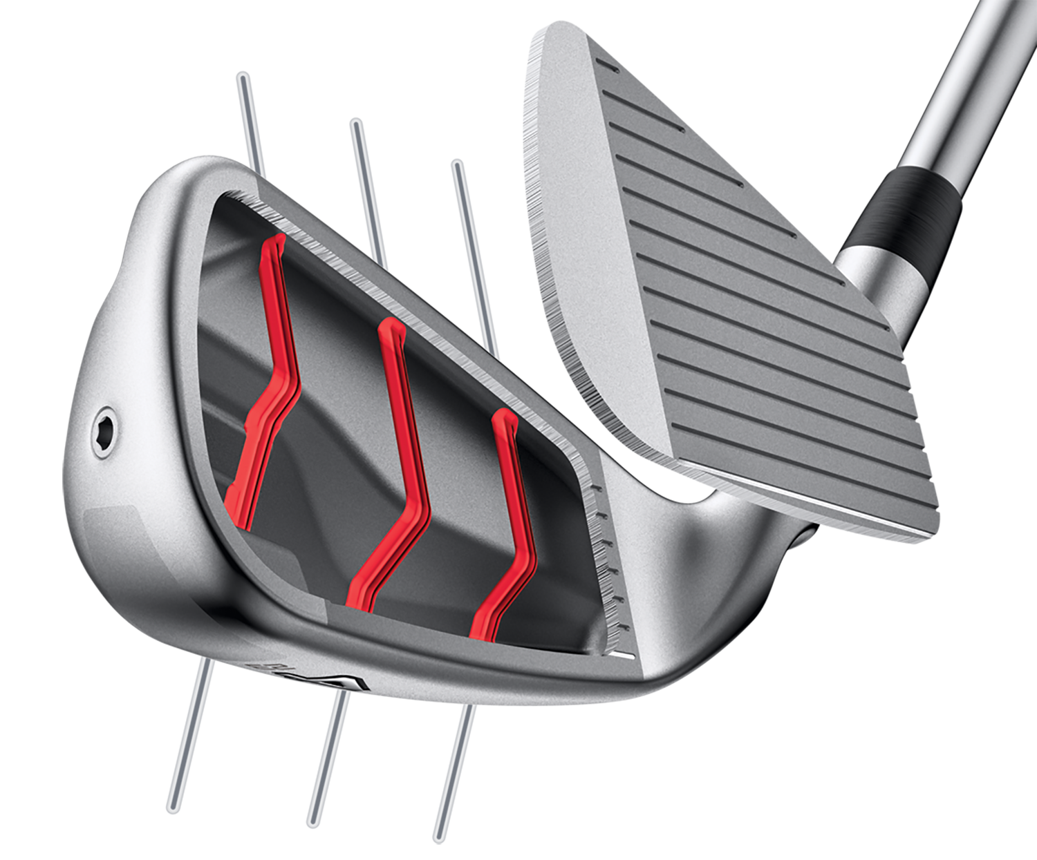 PING G410 Crossover Face Exploded Tech