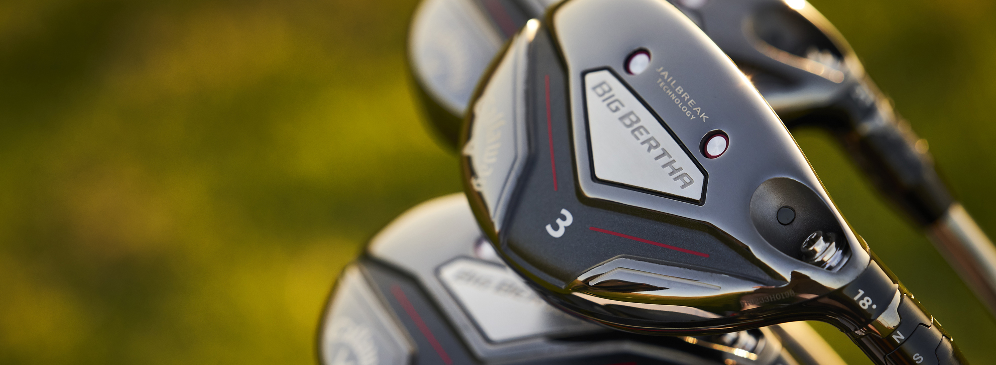 Callaway Big Bertha Hybrids on course