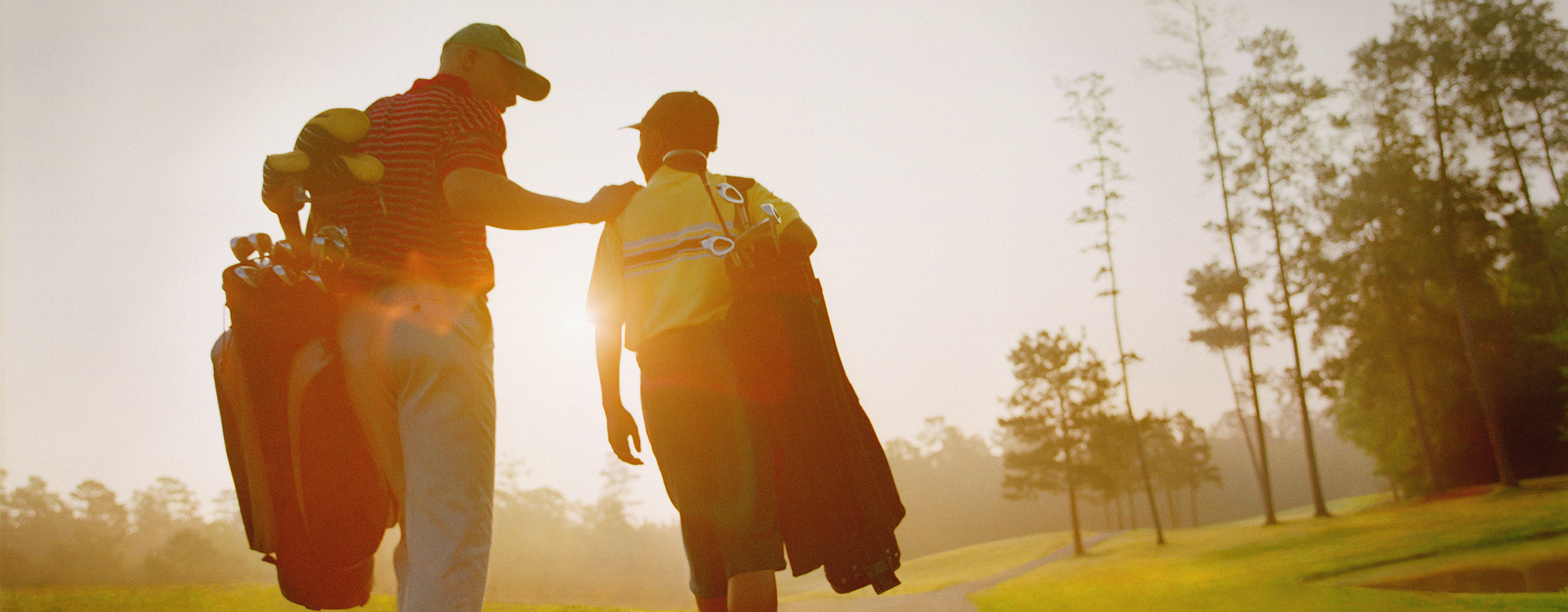 Father and Son Golf Course Image Header