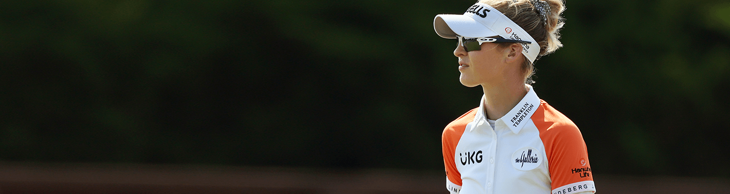 Nelly Korda Landing Page Banner