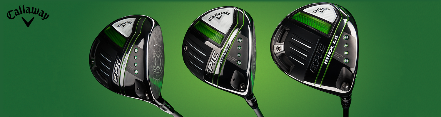 Callaway Epic Landing Banner