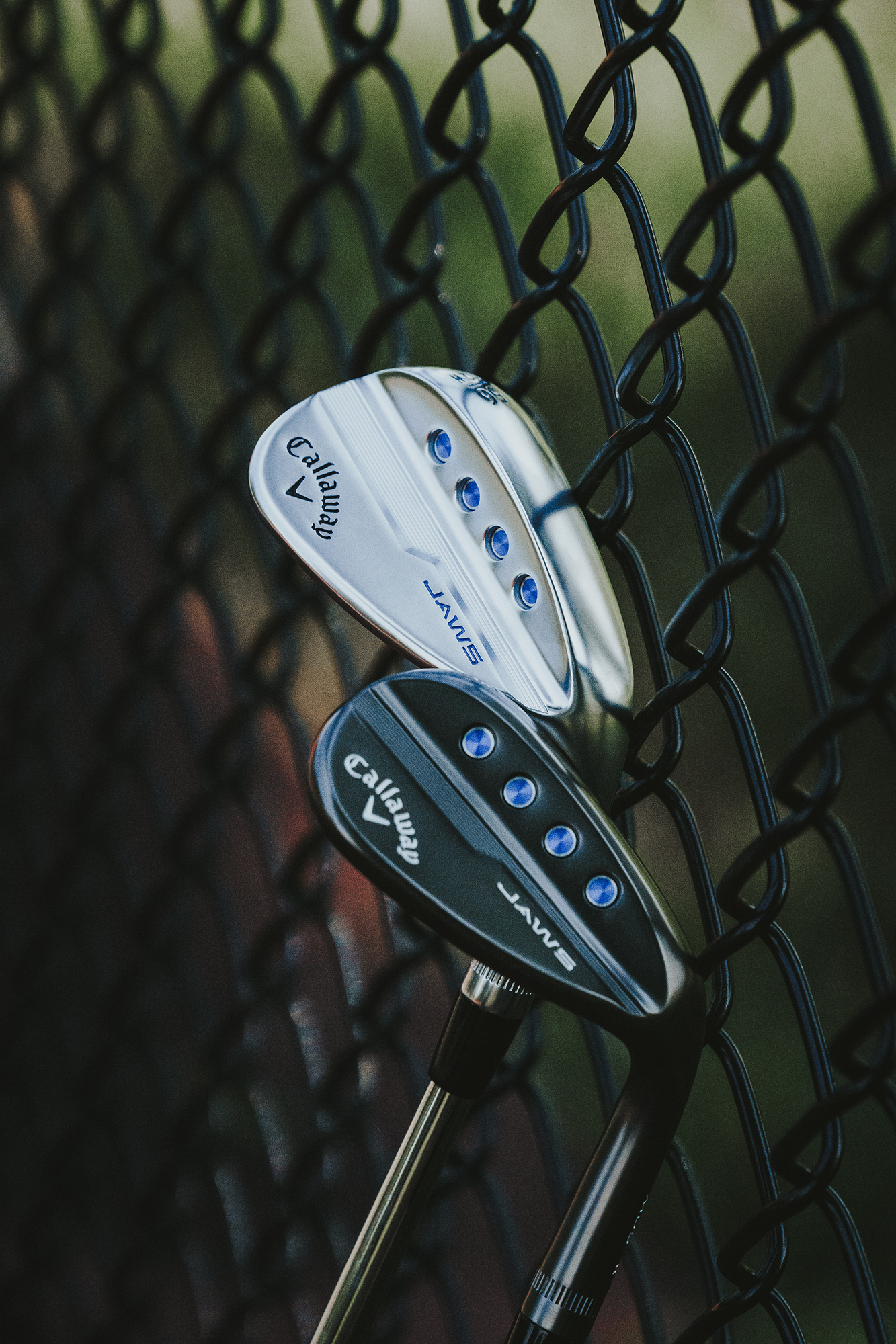 Callaway MD5 JAWS Wedges On Fence