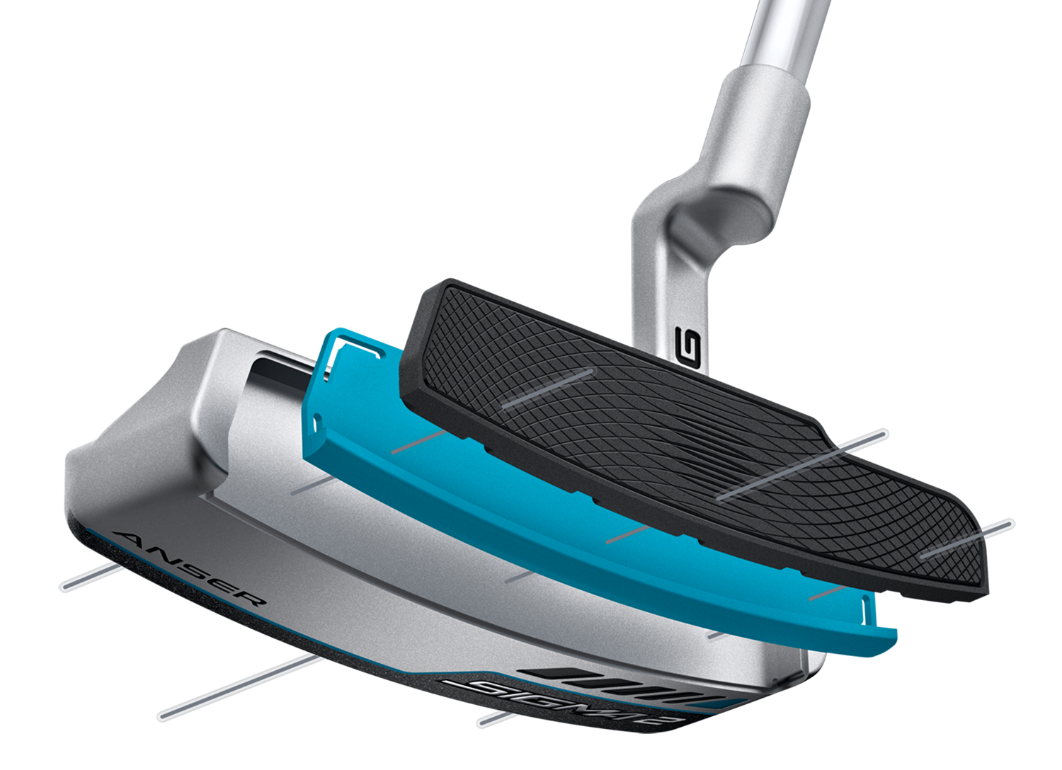 ping sigma 2 answer putter face exploded