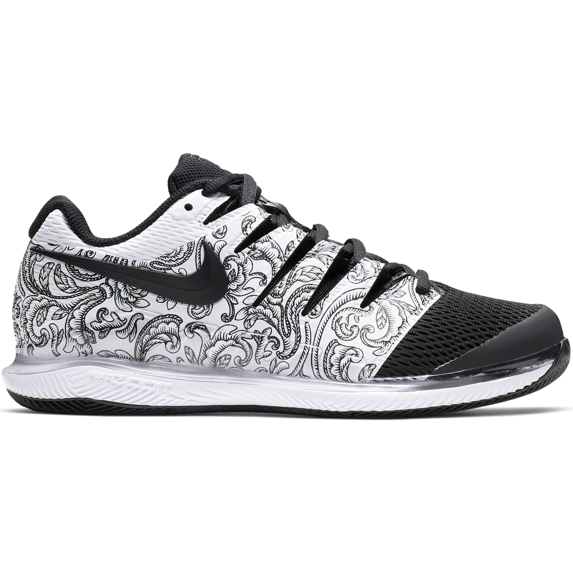Air Zoom Vapor X Women’s Tennis Shoe - White/Black Air Zoom Vapor X Women’s Tennis Shoe - White/Black