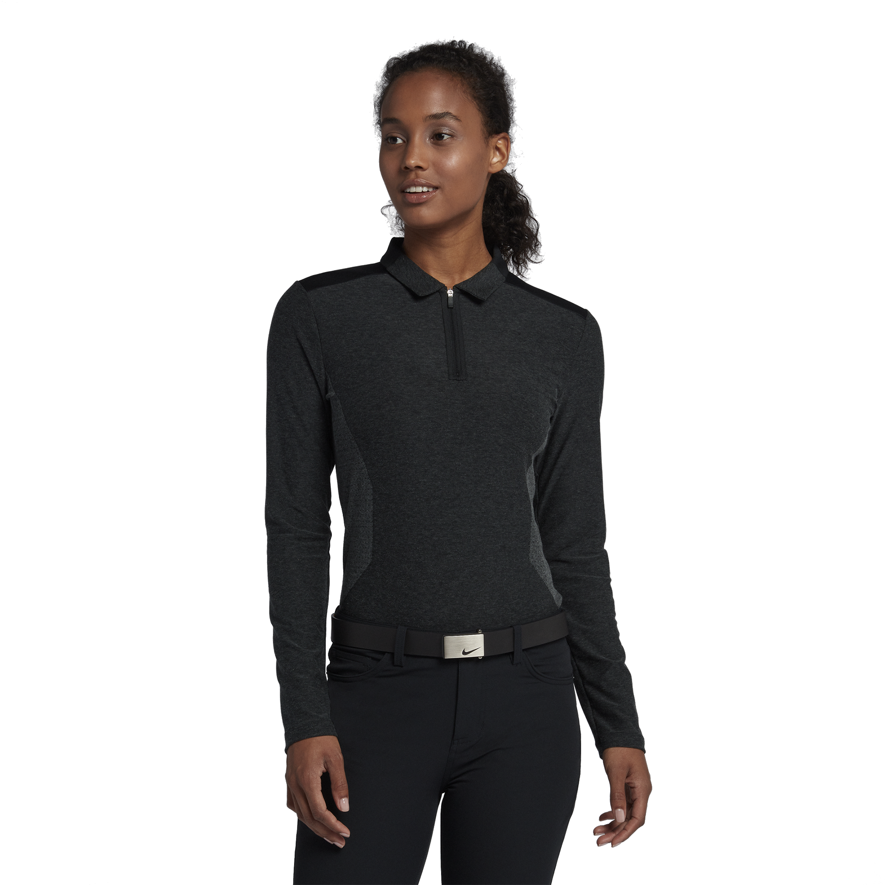 womens long sleeve golf polo