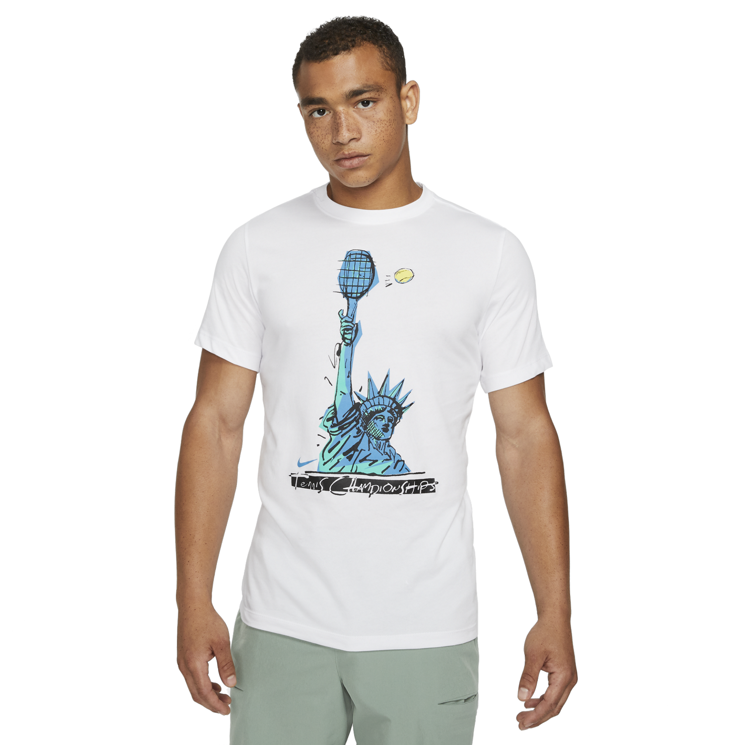 Men's NYC Liberty Tennis T-Shirt | TOUR Superstore