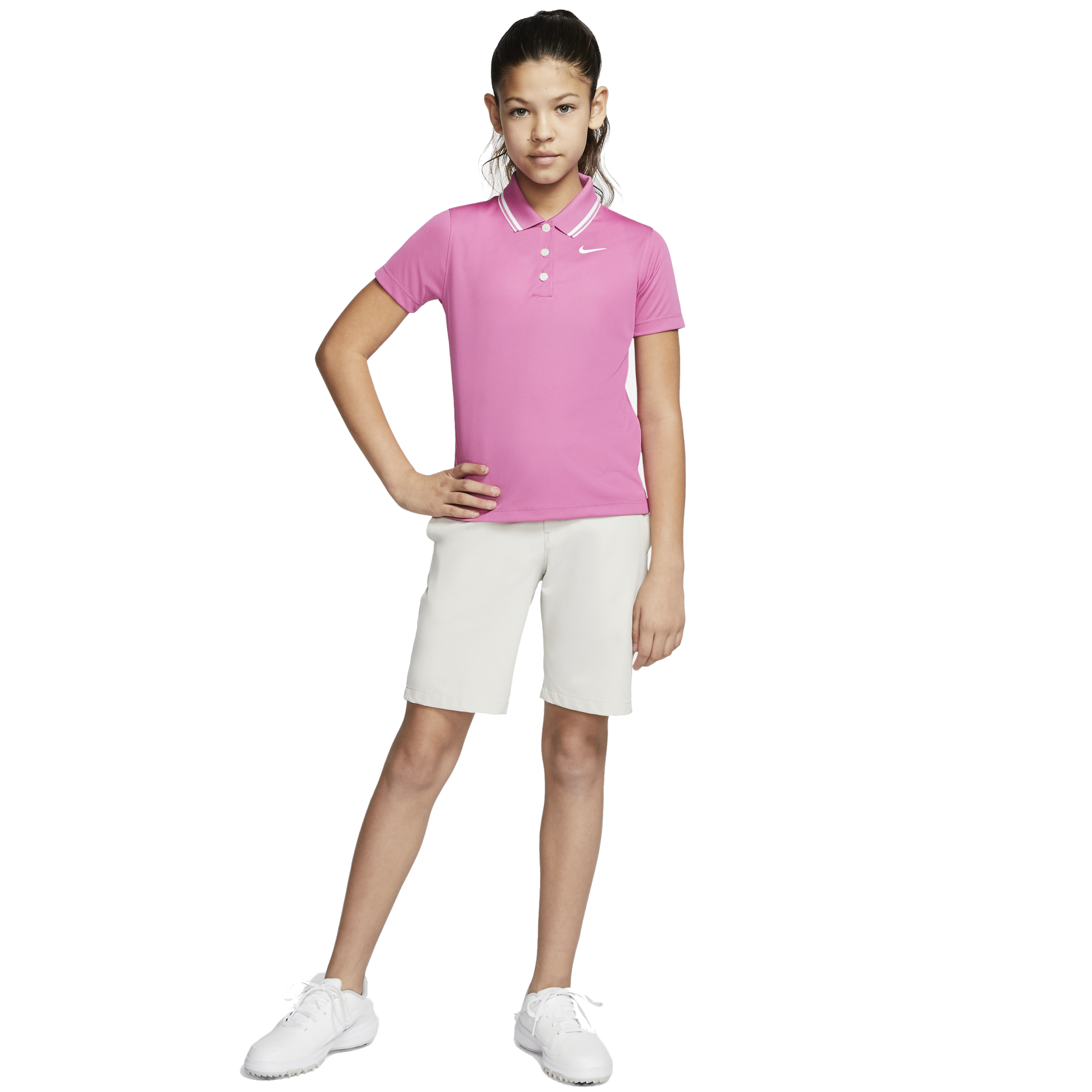 Girls nike polo cheap
