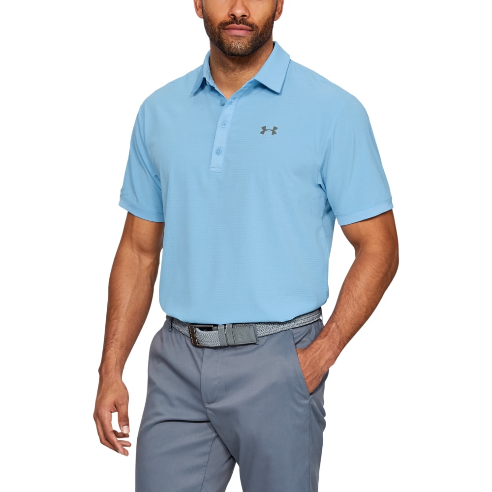 Under armour men's playoff vented polo