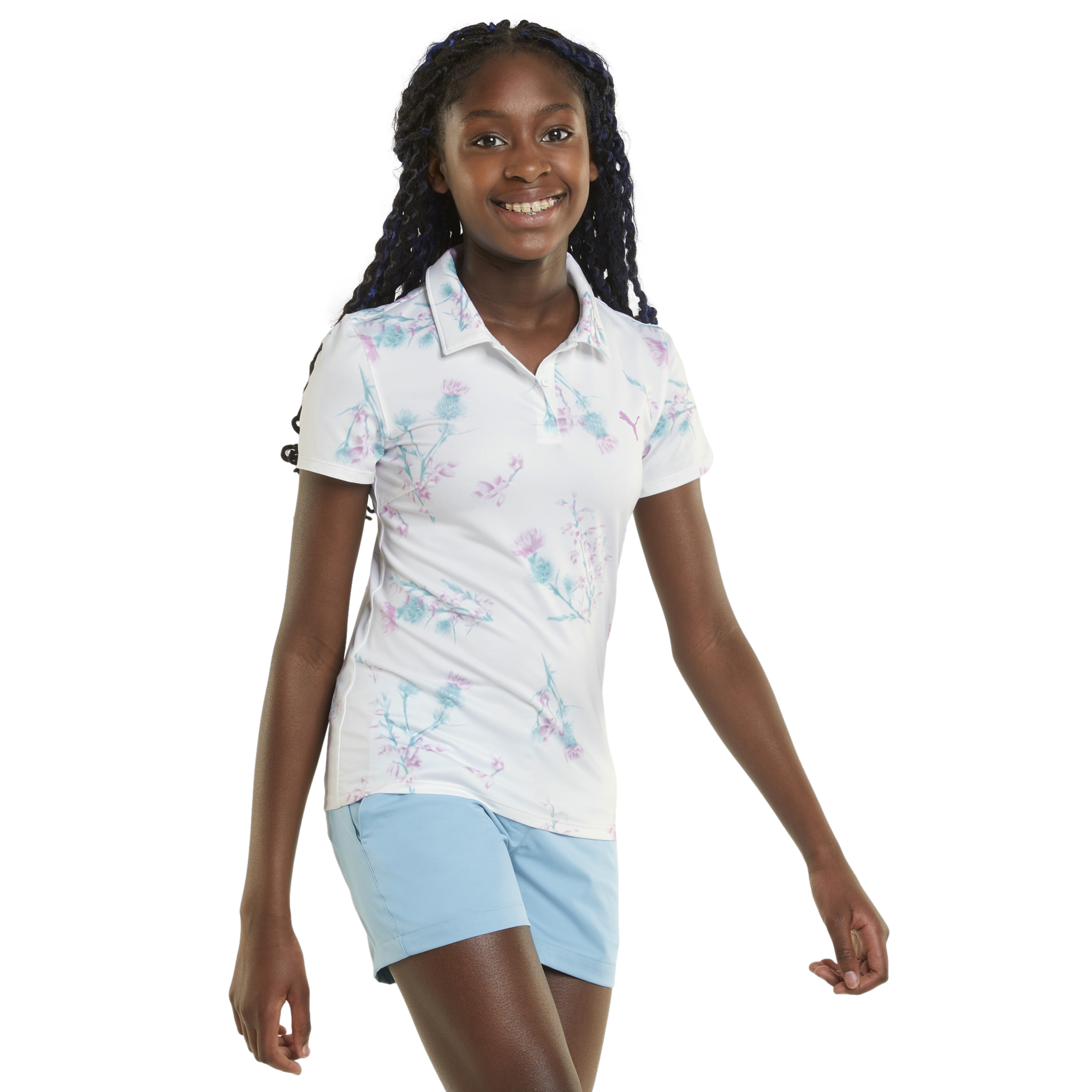 Girls hotsell golf polo