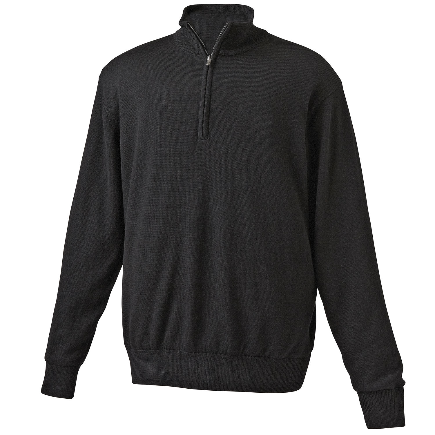 footjoy lambswool half zip sweater