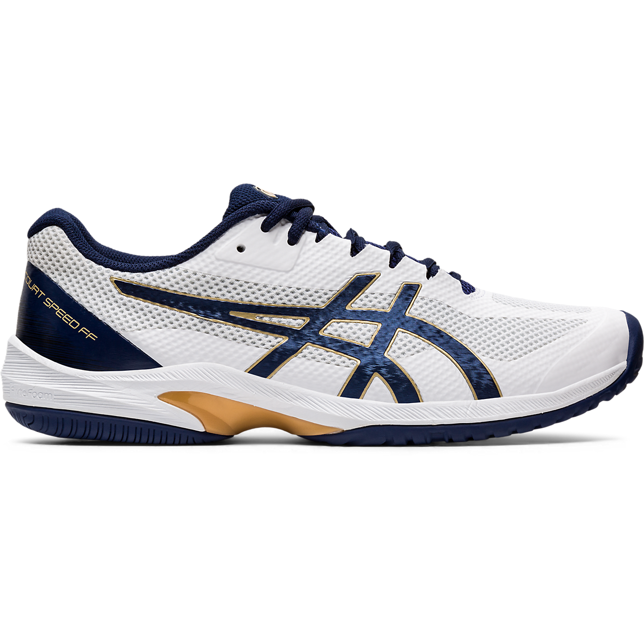 Prey lead bark Asics COURT SPEED FF Men's Tennis Shoes - White/Navy | PGA TOUR Superstore