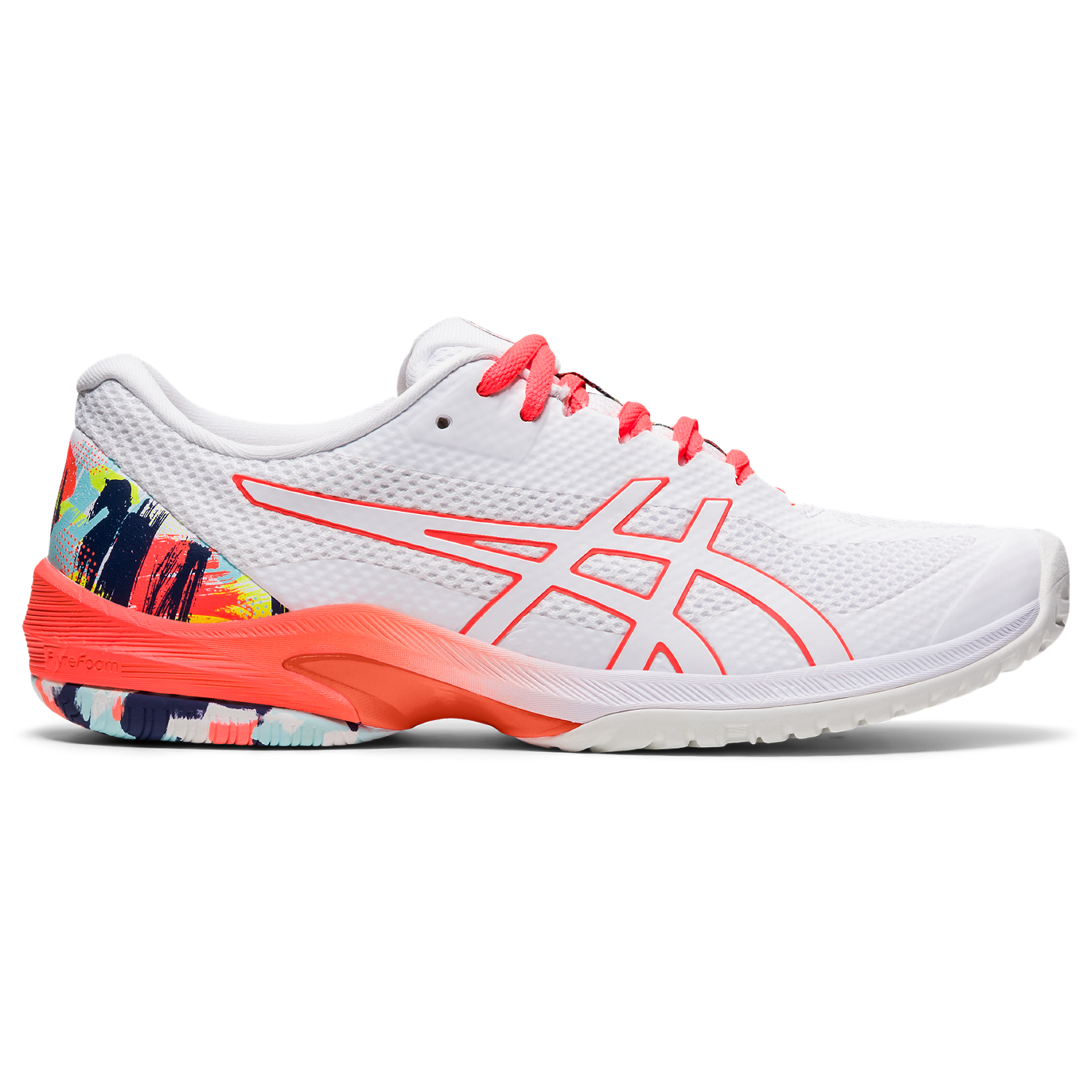 Asics Court Speed FF 21 Tennis Shoes Red/White | PGA Superstore